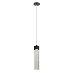 Candil Cuadrado Negro Max 1 Luz