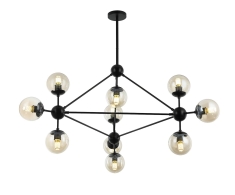 Candil Esferas Vitage Atomo 10 Luces