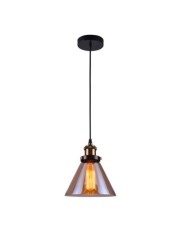 Lampara Campana Colgante Retro