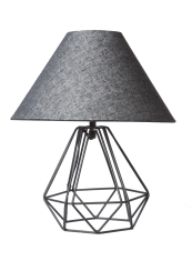 Lampara Vintage De Mesa Rubi
