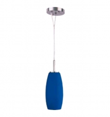 Lampara colgante Minicylinder Azul