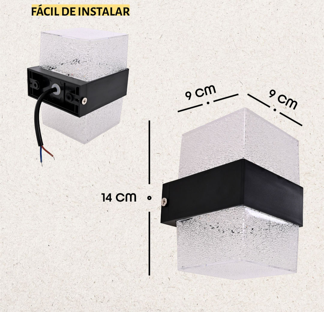 Lampara ArbotanteDitoon De Luz Led Exterior / Arbotante-De-Luz-Led-Exterior-553350250205594.png