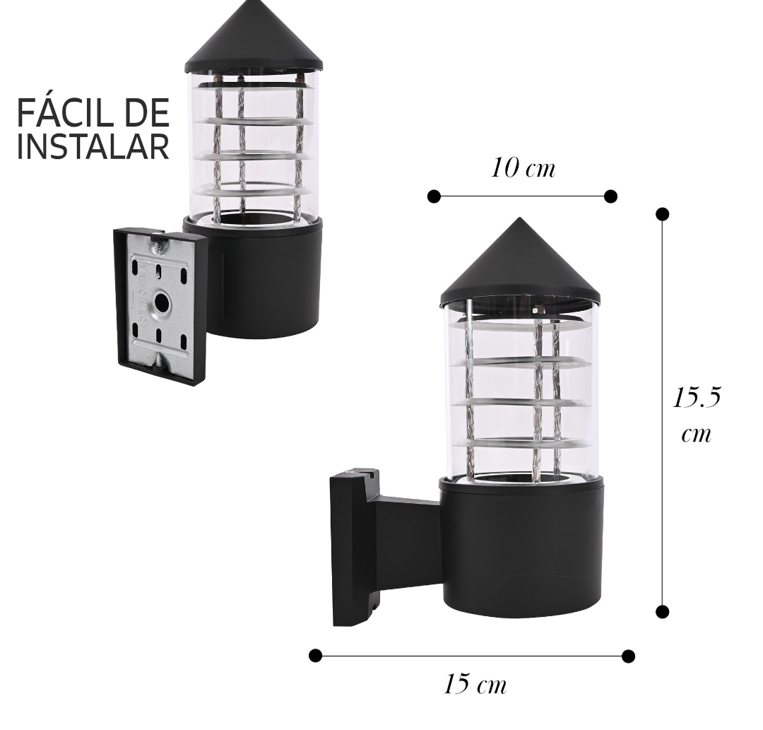 Lampara Arbotante Exterior  Lux 1 Luz / Arbotante-Exterior-1luz-714278111698103.png