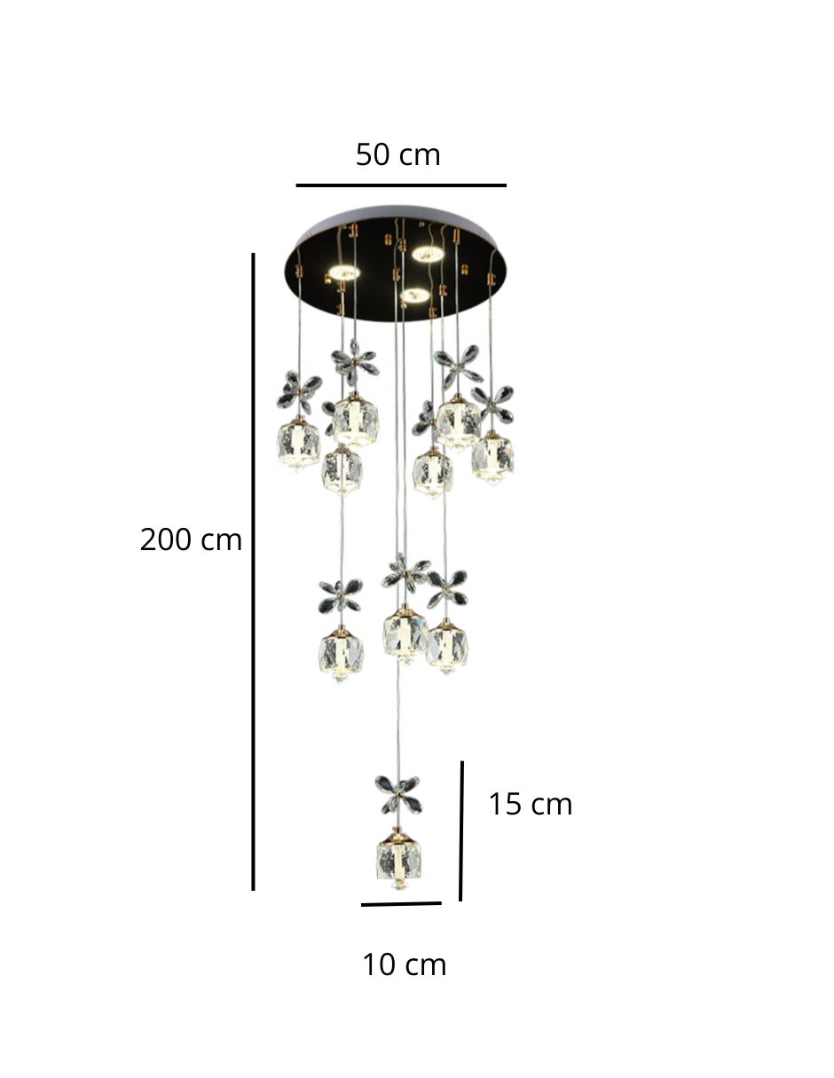 LAMPARA COLGANTE DE 10 LUCES LED / LAMPARA-COLGANTE-DE-10-LUCES-LED-71835773275961.jpg