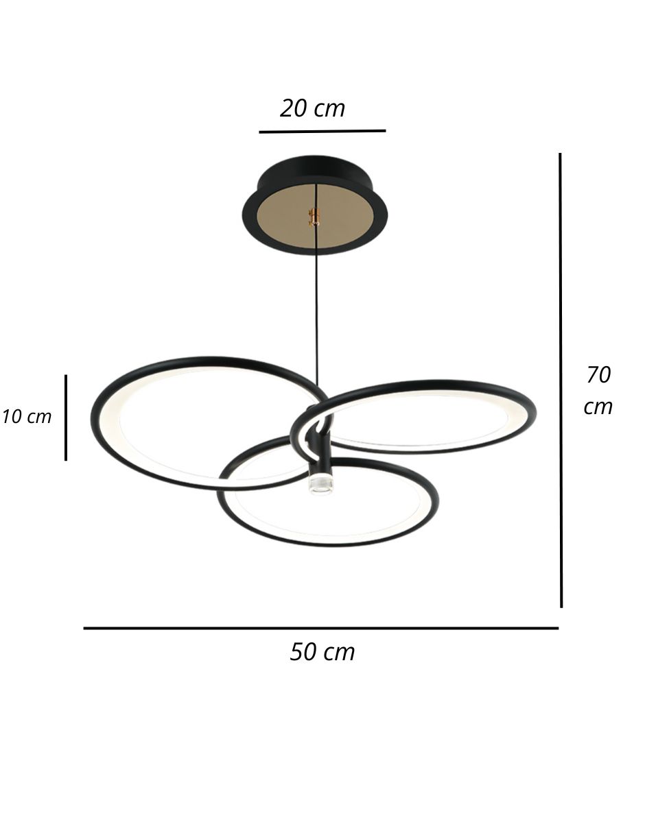 LAMPARA DE TECHO 3 AROS / LAMPARA-DE-TECHO-3-AROS-375058322853154.jpg