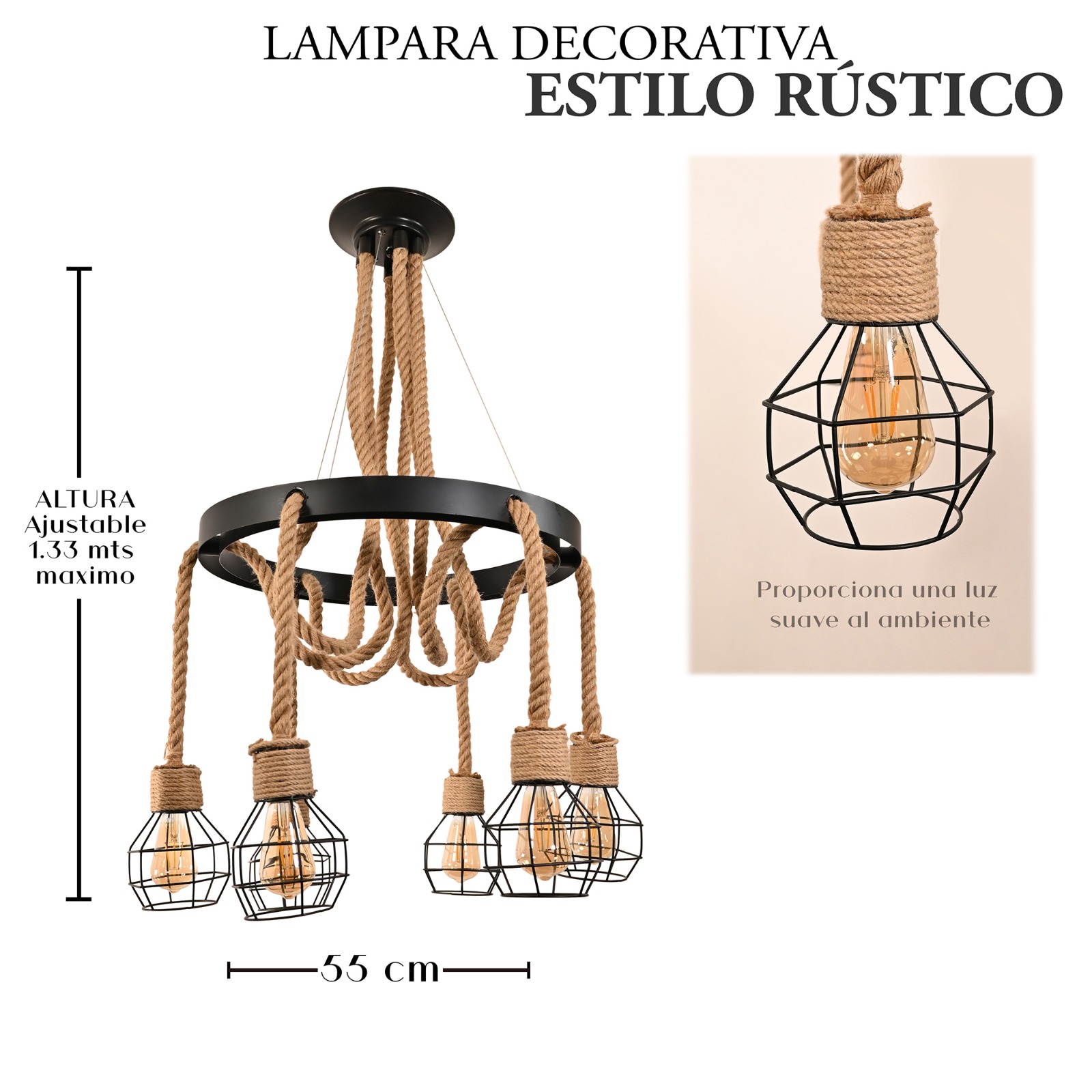 Lampara Colgante Daniel 6 Luces / Lampara-Colgante-Daniel-6-Luces-881681224003438.jpg