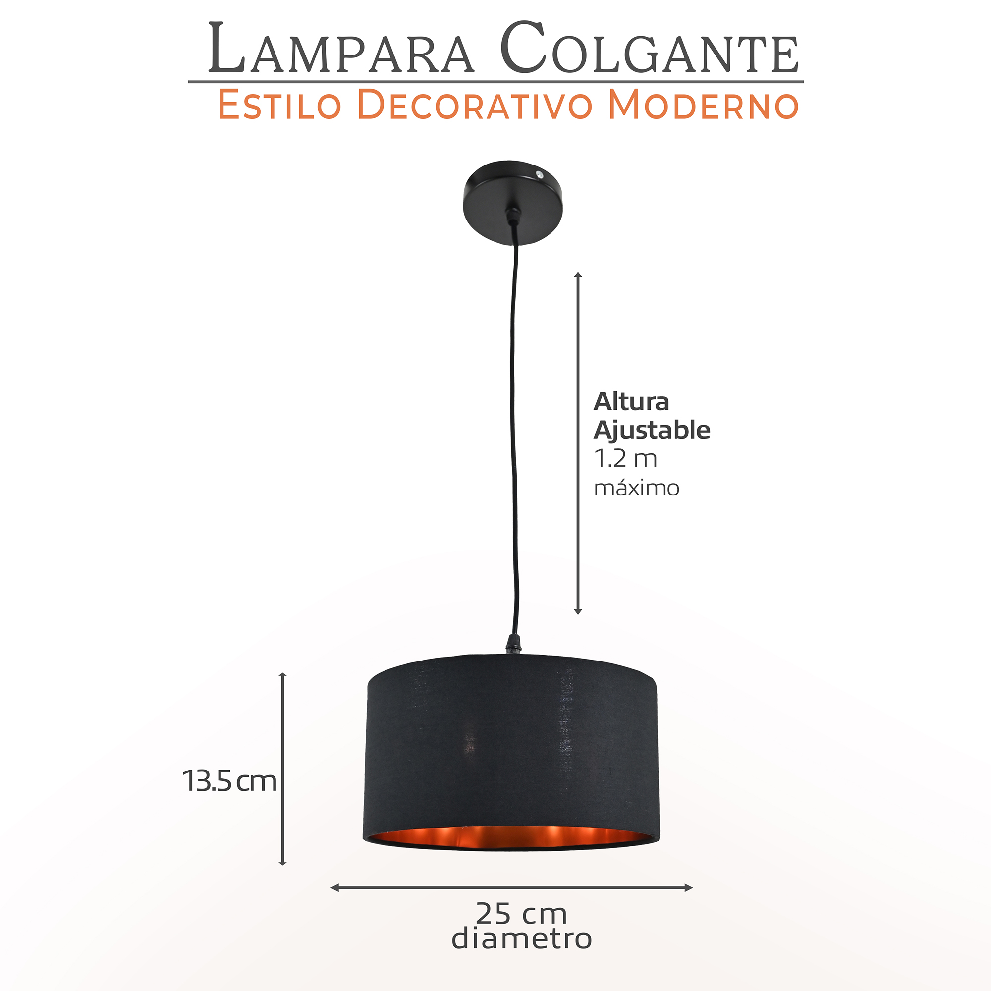 Lampara Colgante Decorativa / Lampara-Colgante-Decorativa-Negro-960456946552768.jpg