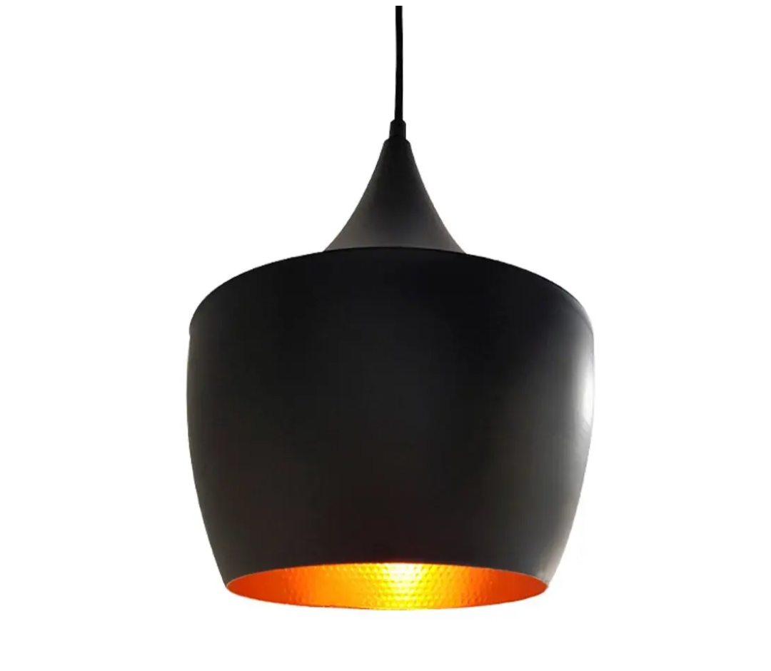 Luminario negro con interior dorado  Philco / Lampara-Colgante-Philco-Negro-270431632120811.png