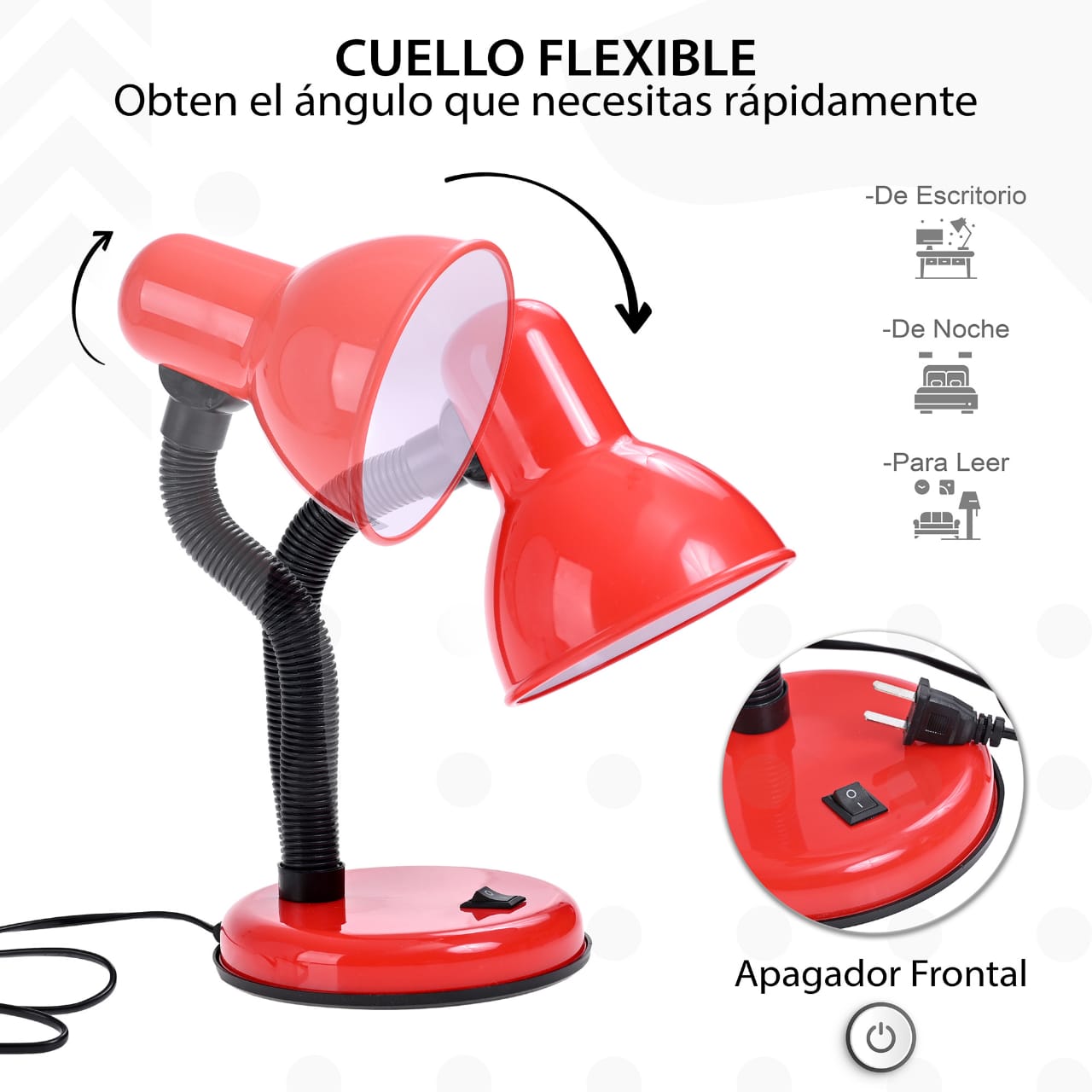 Lampara de Escritorio Flexible Chil Roja / Lampara-de-Escritorio-Flexible-Chil-Roja-40356388891020.jpg