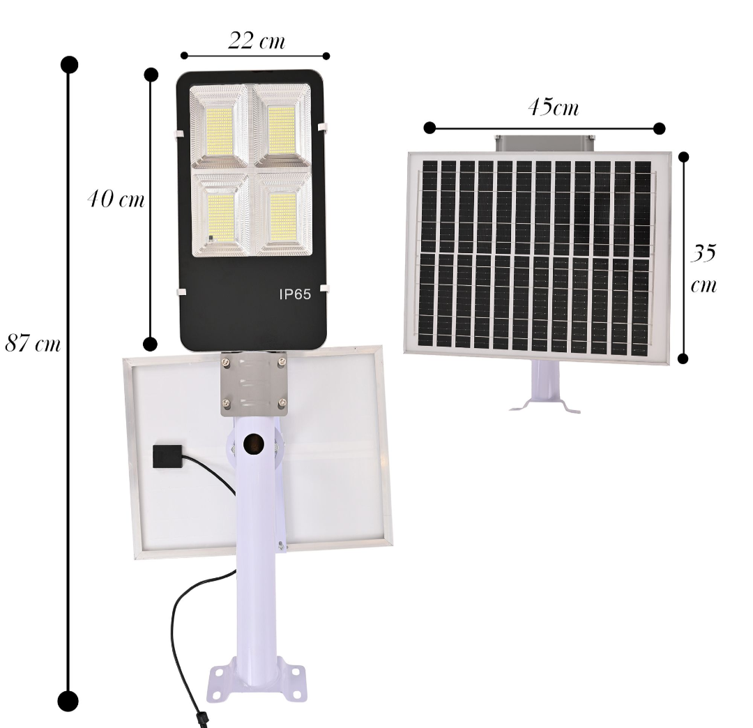 Lampara Suburbana De Led Con Panel Solar 200W / Luz-Led-Solar-200W-405201051427346.png