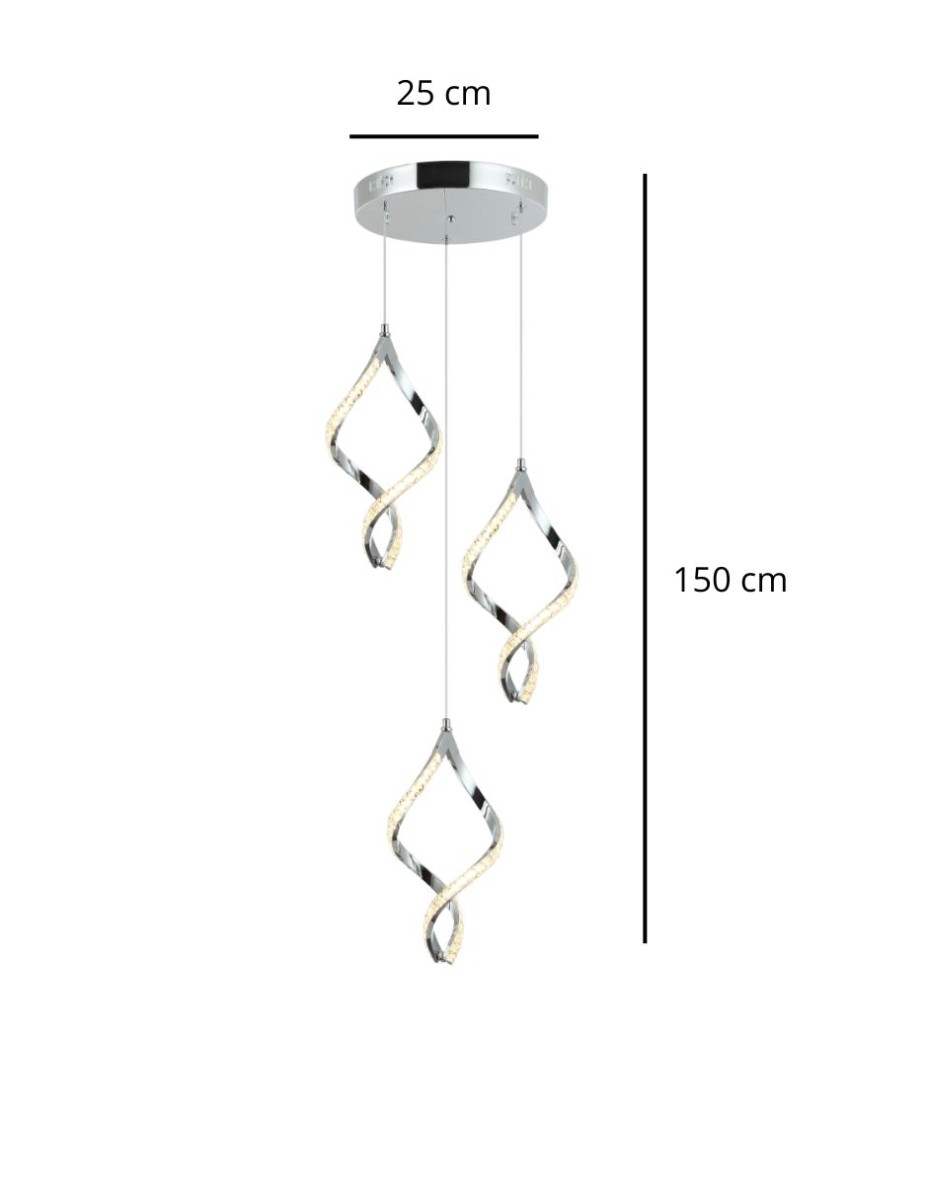 Candil 3 Luces Nova / 