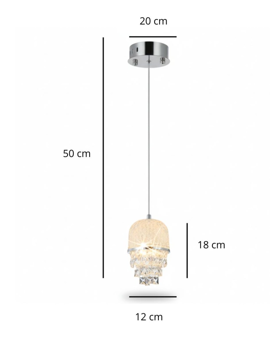 Lampara Colgante Lumo 1 Luz / 