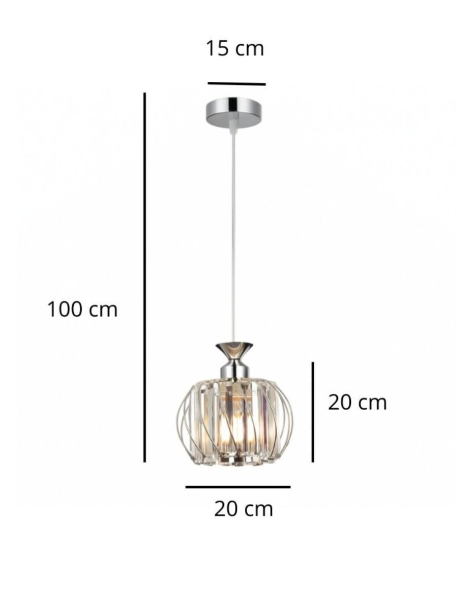 Lampara Bianca 1 Luz / 