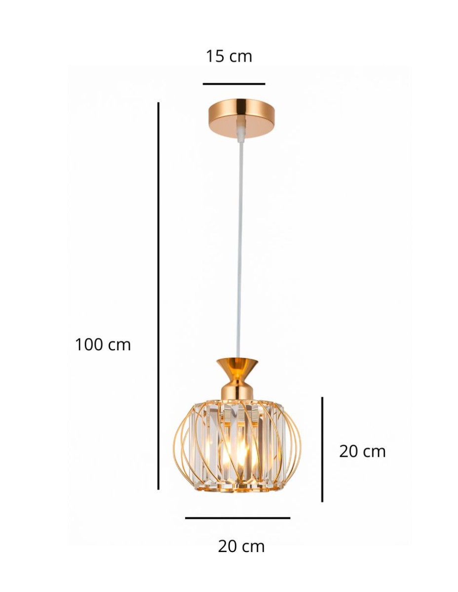 Lampara Bianca 1 Luz / 