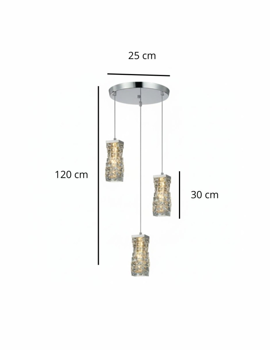 Candil Siena 3 luces / 