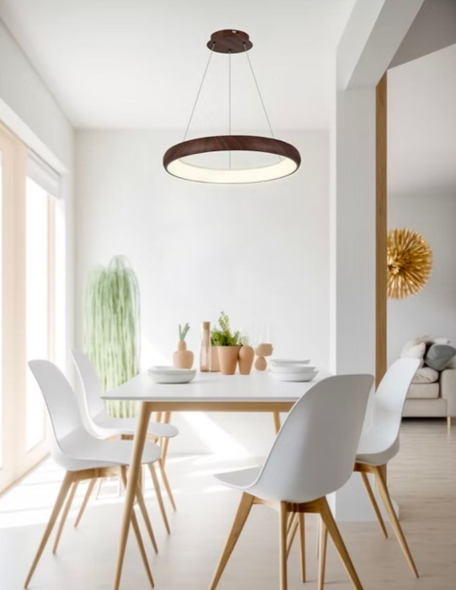 Lampara Colgnte Loop Cafe 1 Luz / 