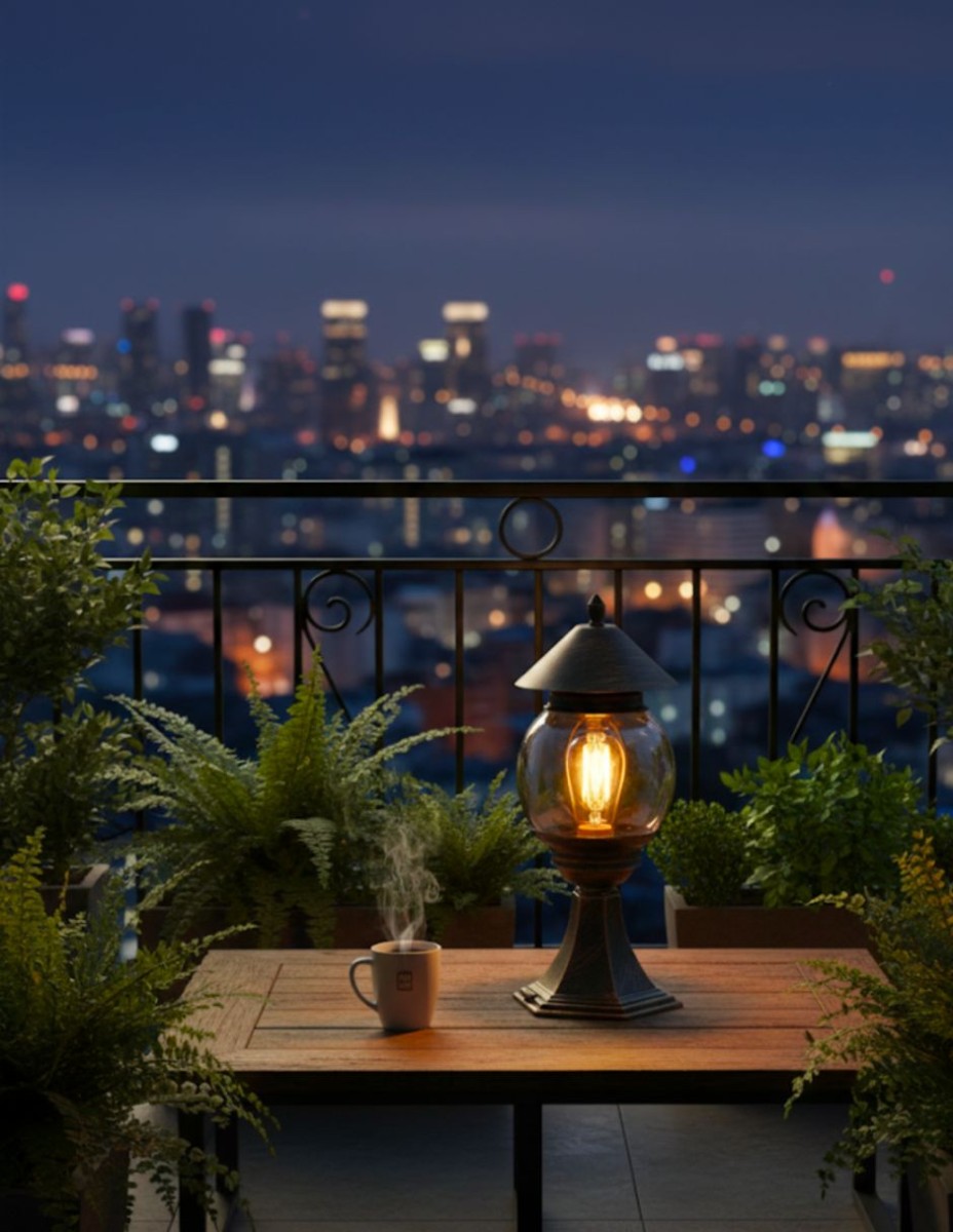 Farol de mesa toledo / 