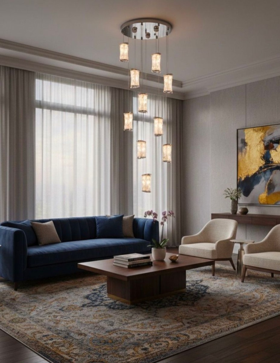 Candil Lluvia De Luz 10 Luces / 