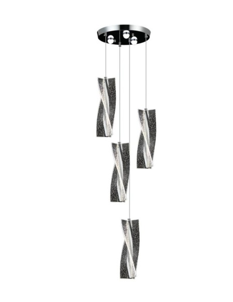 Candil 4 Luces Fluire