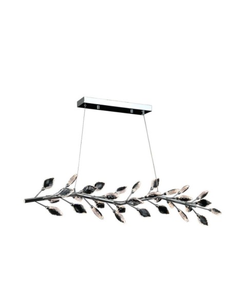 Candil Lirio De Cristal Grande