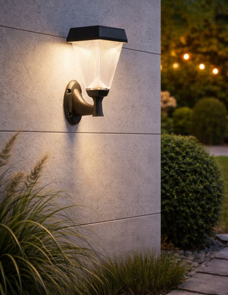 Arbotante Tipo Farol Solar / 