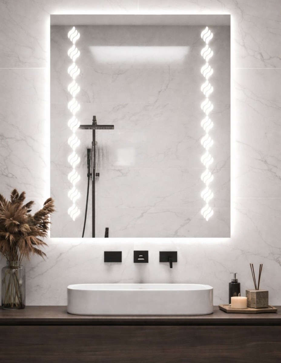 Espejo Rectangular Grande / 