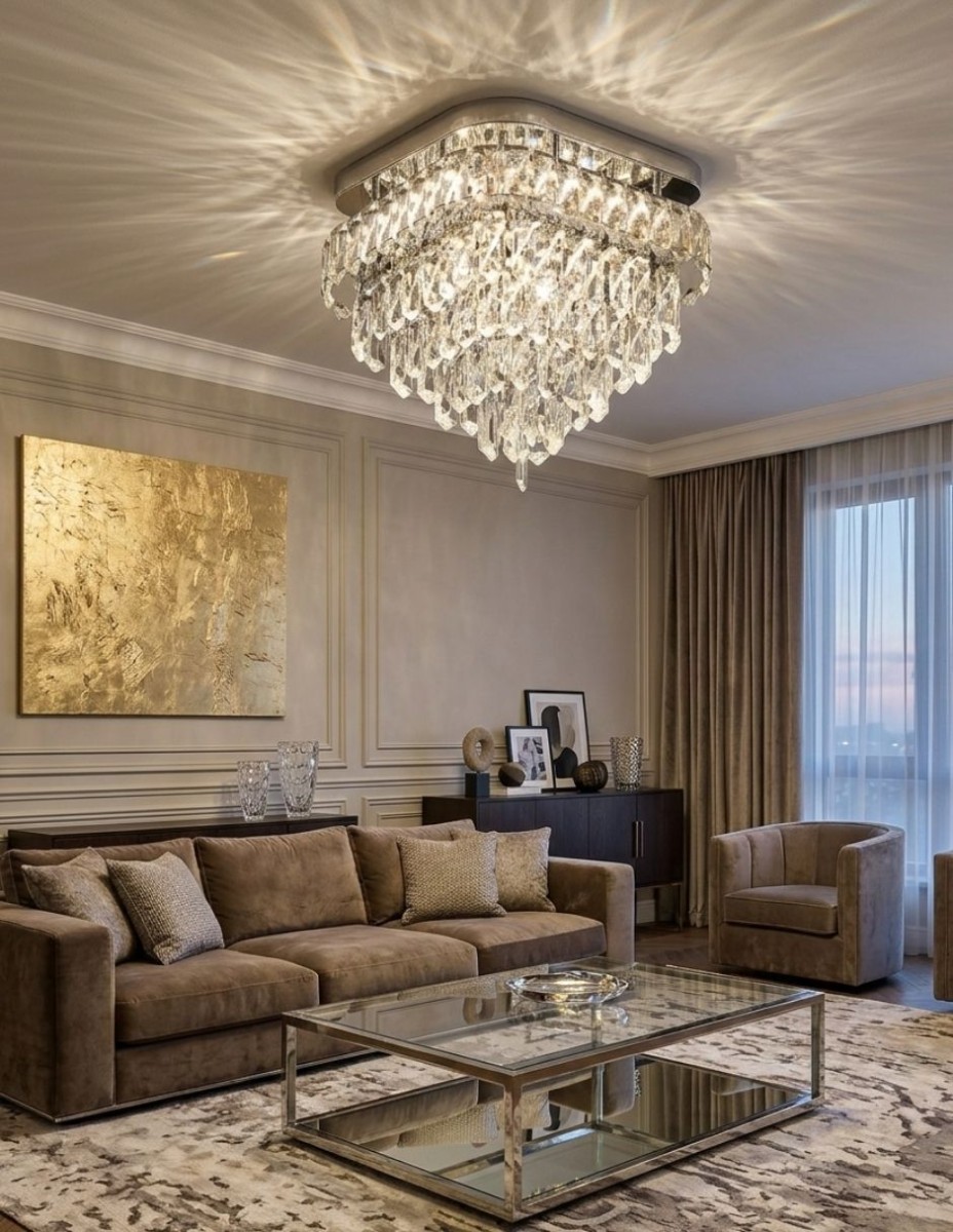 Candil Reina De Cristal 80W / 