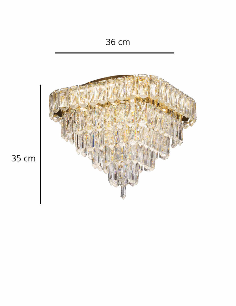 Candil Reina De Cristal 80W / 