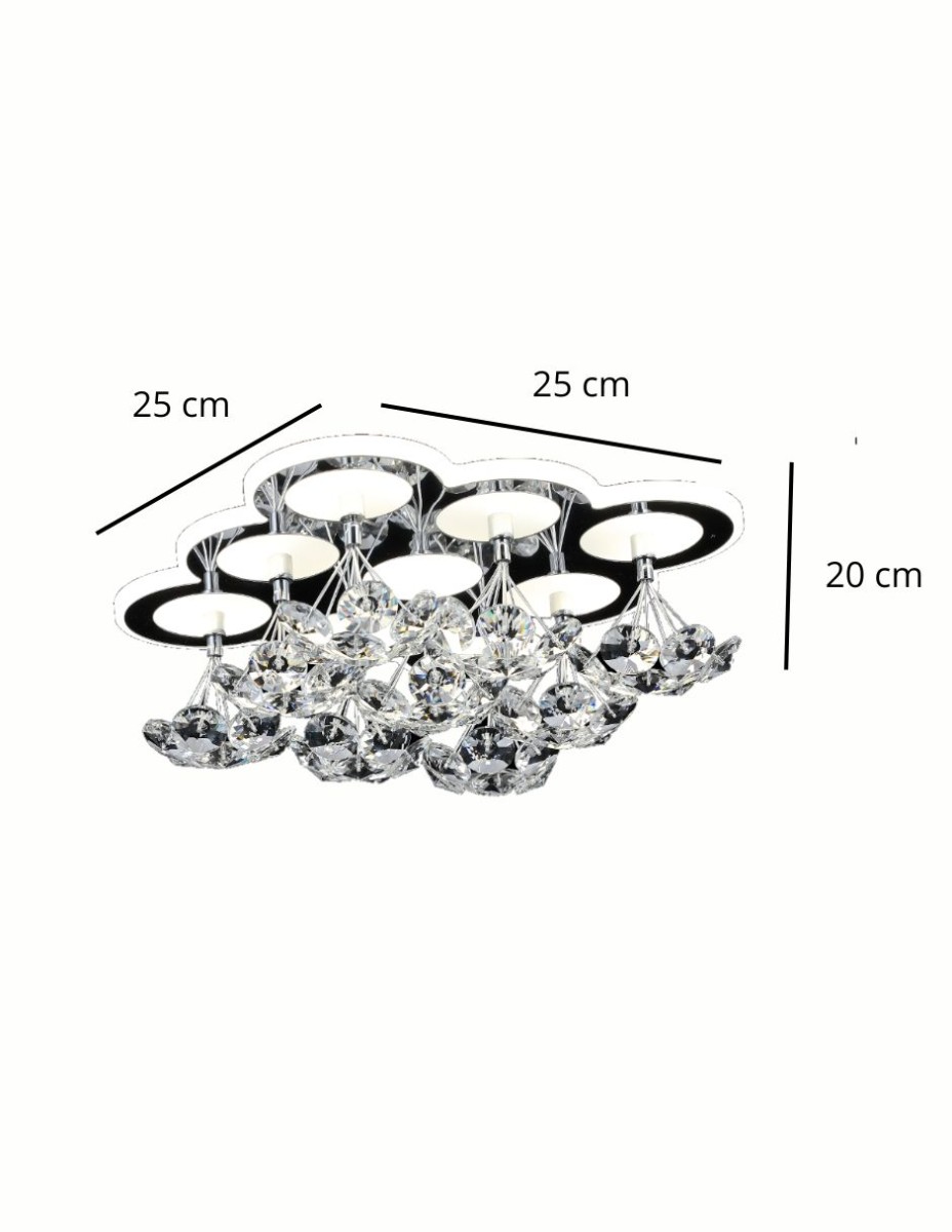 Plafon Aura Floral 25cm / 