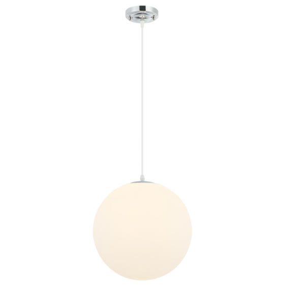 Lampara Esfera Blanca Extra Grande