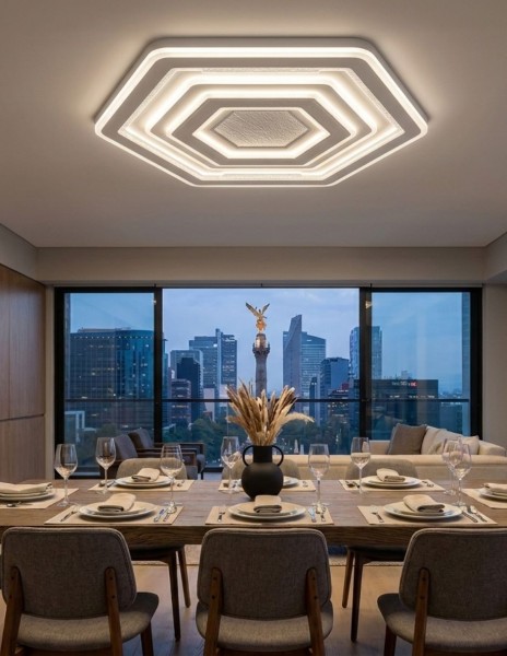 Lampara De Techo HexalumeC65W